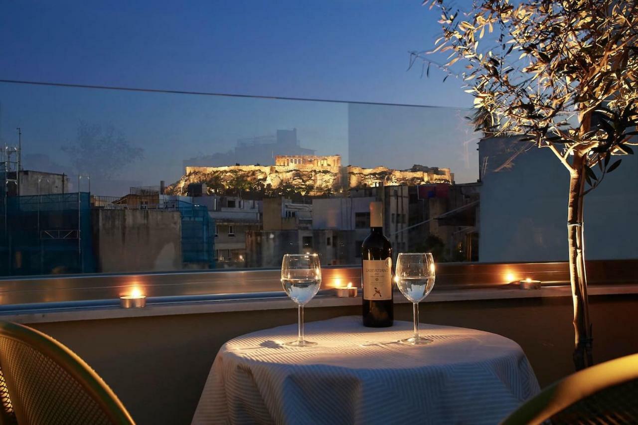 Stay In A Hip Decorated Studio Near Acropolis! Athens Luaran gambar